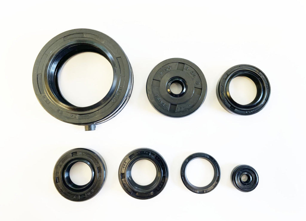 1972-76 Honda XL250 Engine Oil Seal Kit Set/7 - Aftermarket Replacement | 91203-292-003