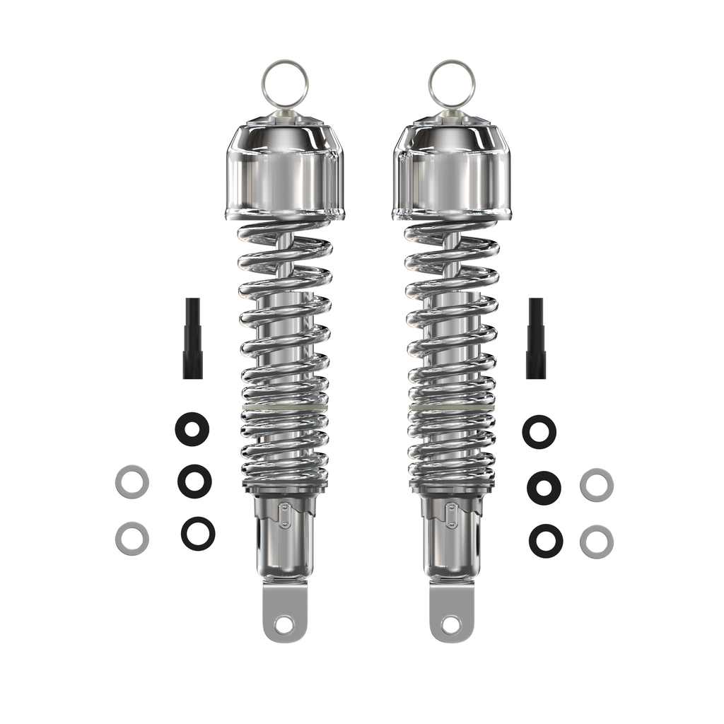 Universal Shock Absorber Set - 335mm Eye to Clevis