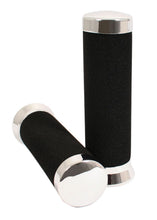 Load image into Gallery viewer, Universal Deluxe Chrome End Grips - 7/8"