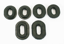 Honda CB750K CB750L Complete Side Cover Rubber Set - Replaces Honda OEM 17247-303-000