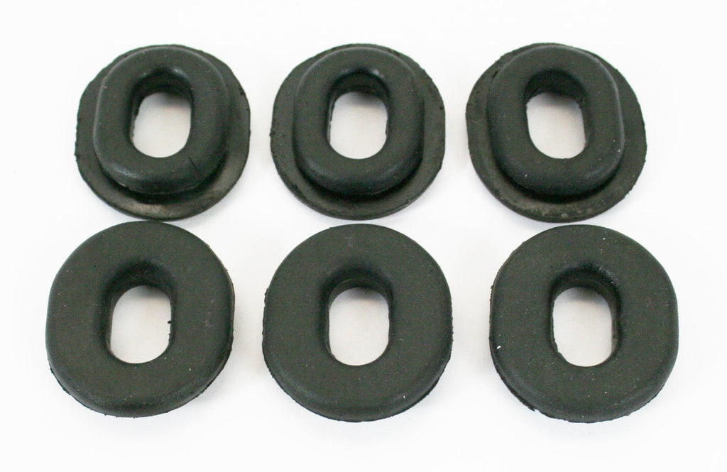 1979-82 Honda CB750F Complete Sidecover Rubber Set - Replaces Honda OEM 83551-300-000