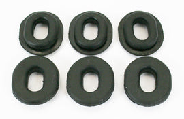 1979-82 Honda CB750F Complete Sidecover Rubber Set - Replaces Honda OEM 83551-300-000