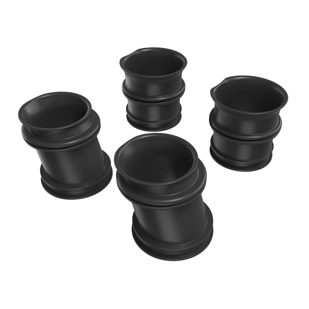 Honda CB750 Carb Air Box Rubber Boot Set/4 - Replaces Honda OEM 17253-425-000