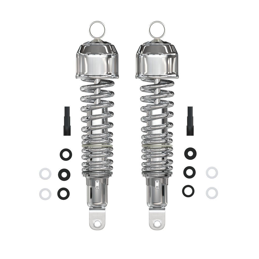 Universal Shock Absorber Set - 335mm Eye to Clevis