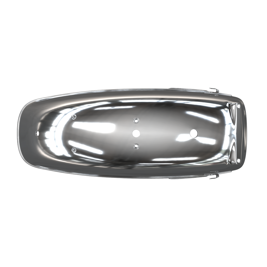 1972-76 Honda CB750K Chrome Stock Type Rear Fender - Replaces Honda OEM 80100-341-000