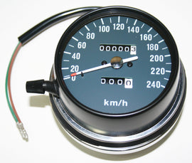 Honda CB750 CB550 CB500 GL1000 Stock Style Speedometer - KPH - 100KPH=2330 RPM