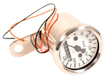 Load image into Gallery viewer, Universal Mini Speedo (KPH) - White Face - 100KPH=2330 RPM