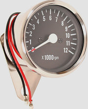 Load image into Gallery viewer, Universal 4:1 Mini Tachometer - Black Face