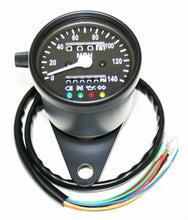 Load image into Gallery viewer, Universal 2:1 Mini Speedo (MPH) - All Black - 60MPH=2240RPM