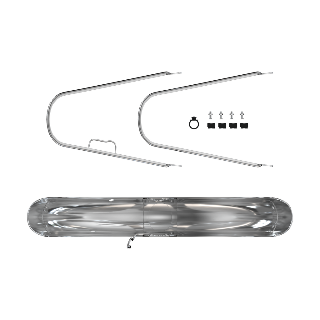 Honda CB750K CB550K Chrome Stock Type Front Fender - Replaces Honda OEM 61100-341-700XW