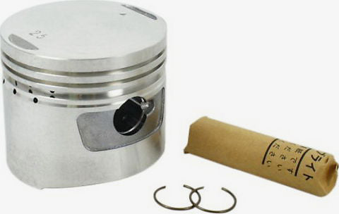 1969-76 Honda CB750K Piston Kit - 1st. Oversize (+0.25mm) - Replaces Honda OEM 13102-300-030