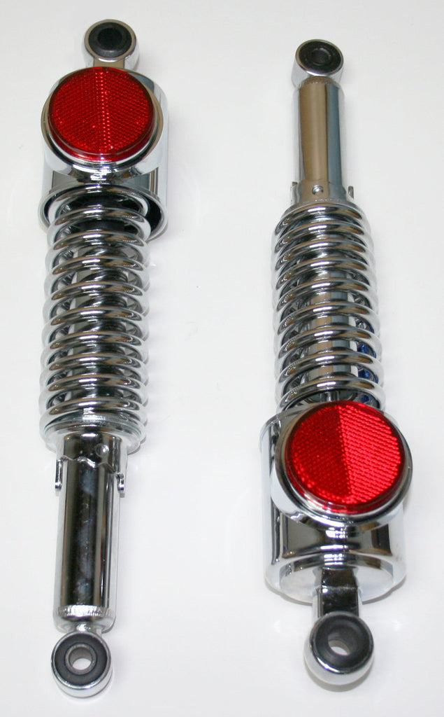 Kawasaki KZ1000 KZ900 Z1 Shock Absorber Set - 350mm Eye to Eye - Replaces Kawasaki OEM 45014-072