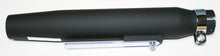 Load image into Gallery viewer, Universal Flat Black Tapered Muffler w Non Removeable Baffle - 16.25" Long