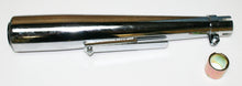 Load image into Gallery viewer, Universal Chrome Straight XS Style Muffler - 21" Long