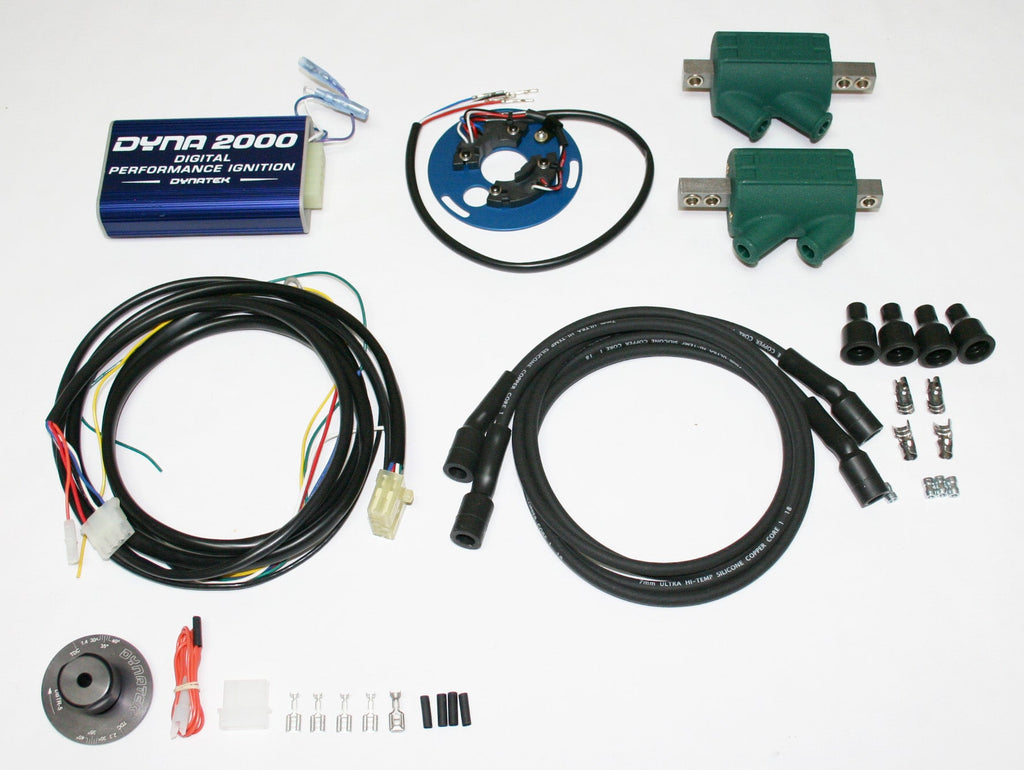 Honda CB750 CB550 CB500 Dynatek Dyna 2000 Digital Perfomance Ignition (Ultimate Kit)
