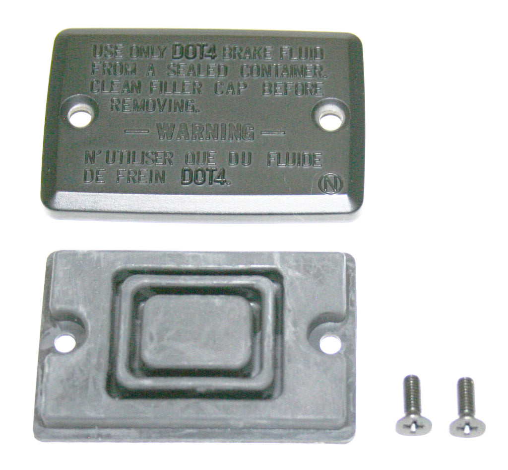 Honda GL1200 VF1000 VF1100 VF700 Master Cylinder Cover w Diaphragm & Screws | 45513-MB4-673