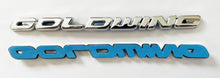 Load image into Gallery viewer, Universal Chrome Goldwing Emblem Set/2