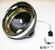 Load image into Gallery viewer, Kawasaki KZ1000 KZ750 KZ650 KZ550 Kawasaki Style - 7" Black Beam Unit Bucket &amp; Rims | 23005-1016
