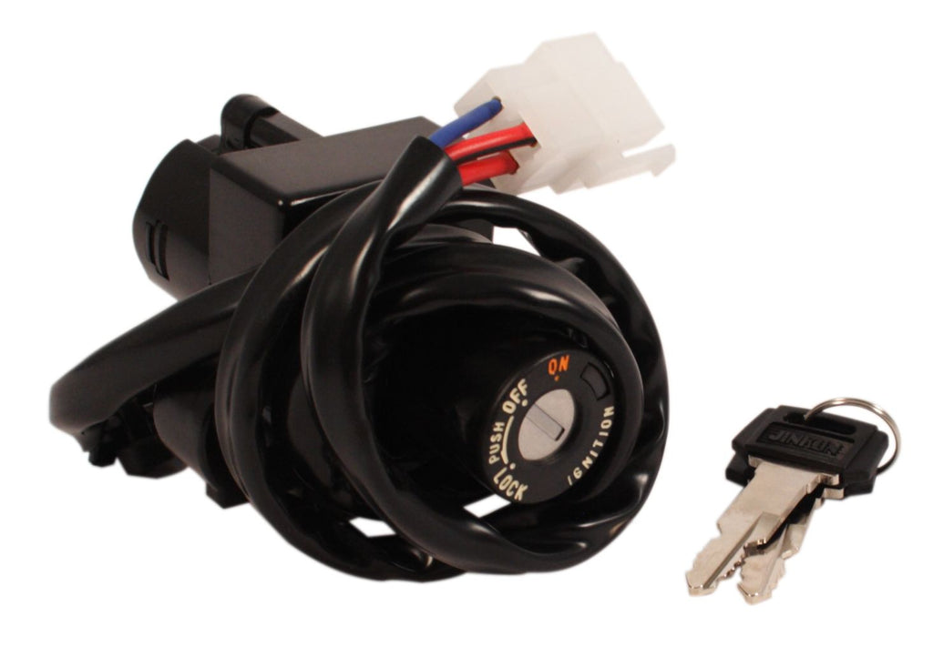 1991-98 Honda CBR600F Ignition Switch Assembly - Replaces Honda OEM 35100-MV9-601
