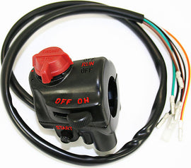 1973-75 Honda CB750K Bar Switch Assembly - Right (Brake) Side - Replaces Honda OEM 35300-341-671