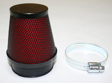 Load image into Gallery viewer, Honda CB750 CB900 CB1000 54mm Round POD Air Filter - Black/Red