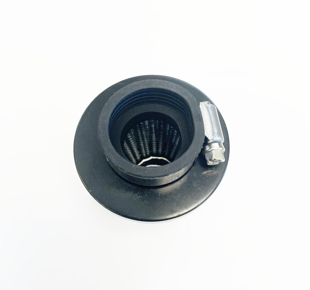 39mm Round Pod Air Filter with Black End Cap ~  (15-0167)