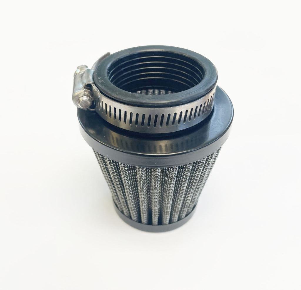 42mm Round Pod Air Filter with Black End Cap ~ (15-0168)