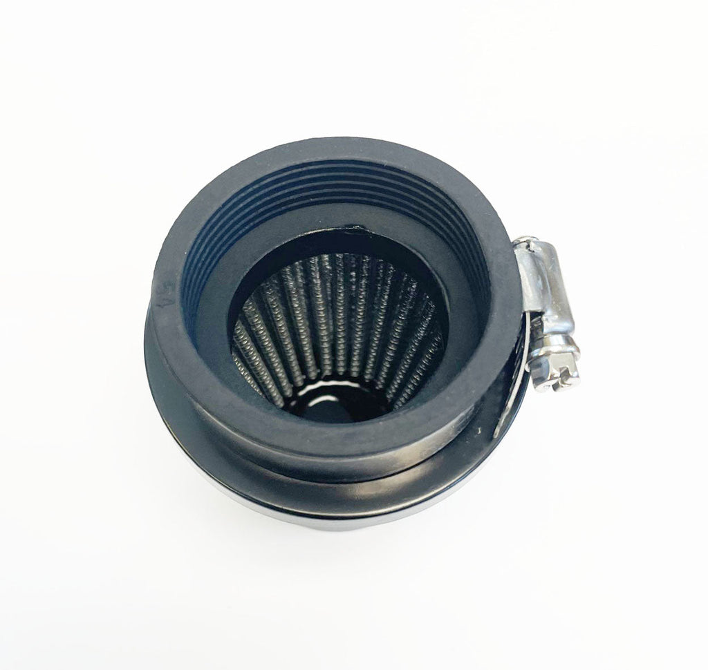 54mm Round Pod Air Filter with Black End Cap ~ (15-0169)