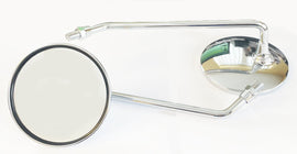 Honda CB750 CB450 CL125 CL450 Stock Type Mirror Set - Replaces Honda OEM 88110-329-730