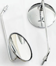 Load image into Gallery viewer, Honda CL100 CL125 CL70 CL90 Stock Type Mirror Set/2 - Replaces Honda OEM 88120-028-000