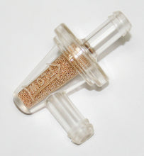 Load image into Gallery viewer, Universal 90 Degree Bronze Inline Fuel Filter - 5/16"