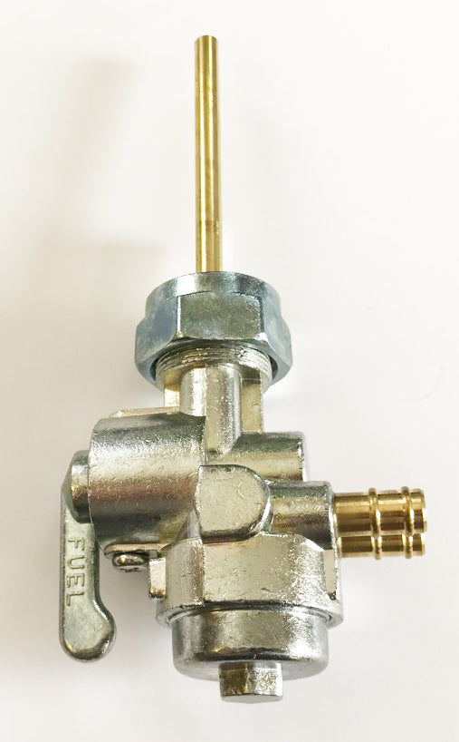 Kawasaki KZ900 Z1 Fuel Petcock Assembly - Chrome - Replaces Kawasaki OEM 51023-043