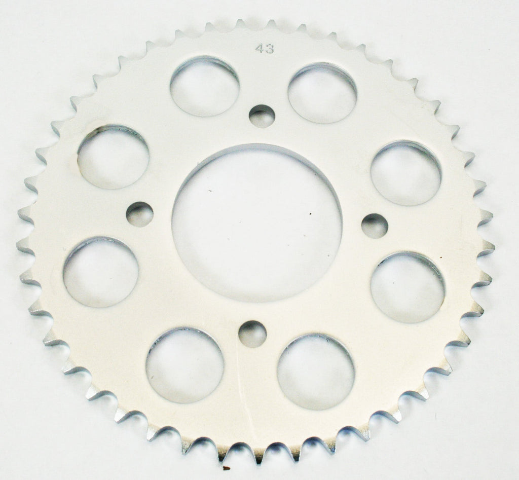 1980-82 Honda CB750C Steel Rear Sprocket - 43 Tooth X 530 Type - Replaces Honda OEM 41200-425-641