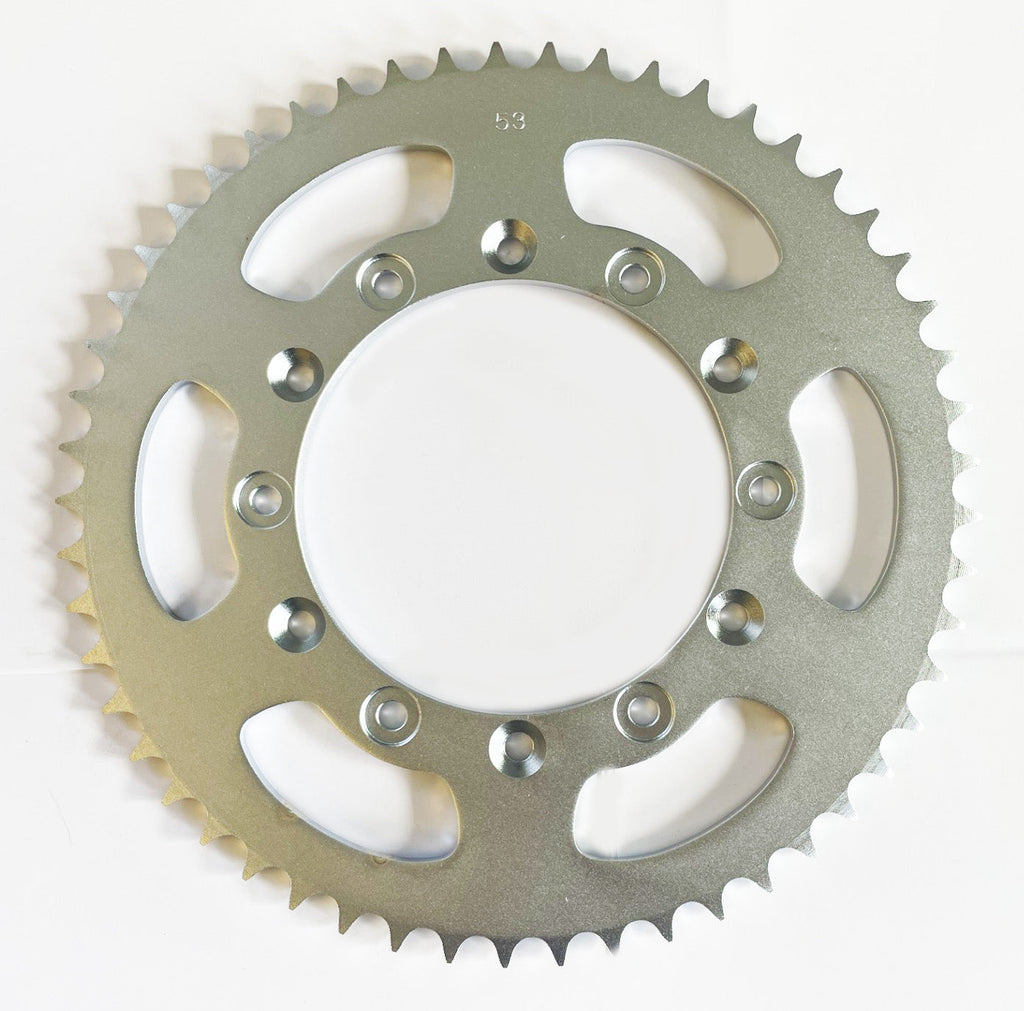 Honda XL250S XR250 XR250R Rear Sprocket - 53 Tooth - Replaces Honda OEM 41201-428-505