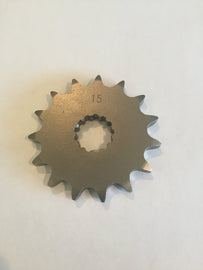 Yamaha Suzuki Motorcycle Front Sprocket - 15 Tooth - Replaces Yamaha OEM 27511-47000