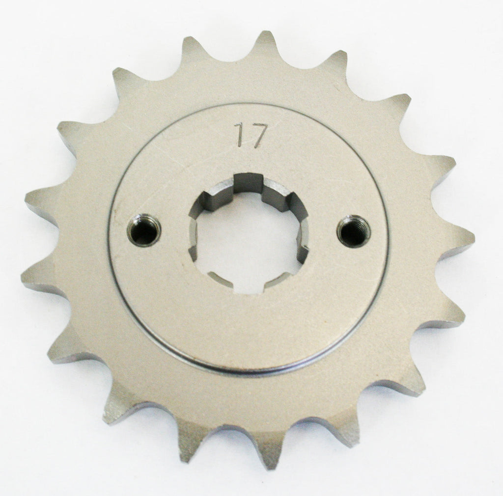 Honda CB750 CB550 CB500 Steel Front Sprocket - 17 Tooth X 530 - Replaces Honda OEM 23801-300-010