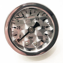 Load image into Gallery viewer, Honda CB750F CB750K Oil Pressure Gauge Assembly - Metal Machined Face Plate