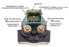 Load image into Gallery viewer, Honda CB750 CB550 CB650 CB900 Starter Solenoid Switch
