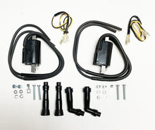 Load image into Gallery viewer, Honda CB550 CB500 CB400 CB350 Ignition Coil Set with Plug Caps