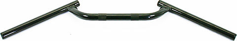 Universal Cafe / Clubman Style Handlebar - Black - 7/8"