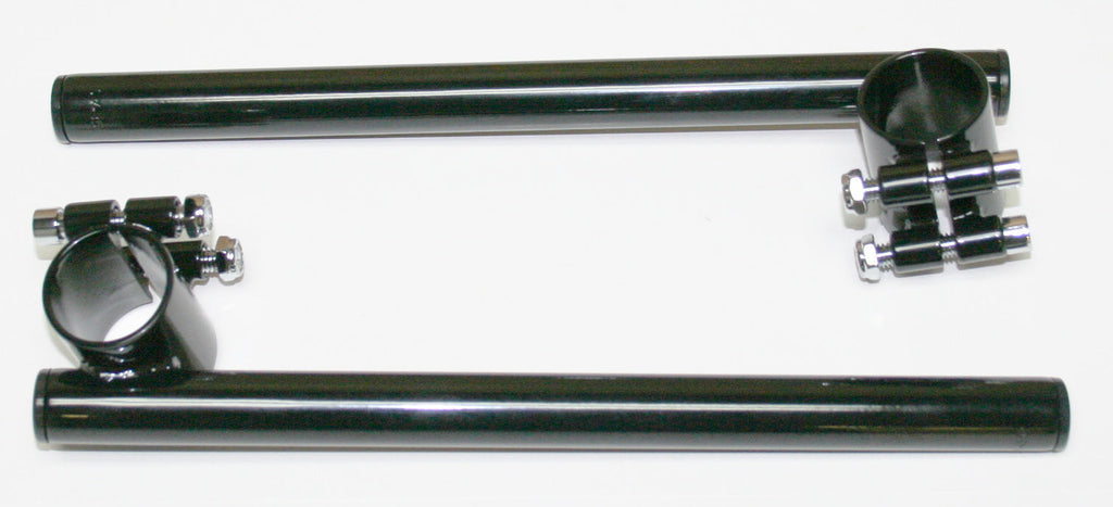 Universal Clip - On Handlebar Set - Black - 35mm