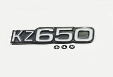 Load image into Gallery viewer, Kawasaki KZ650 KZ650C Side Cover Emblem - Replaces Kawasaki OEM 56018-256