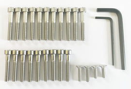 1974-78 Honda XL100 Engine Cover Bolt Set