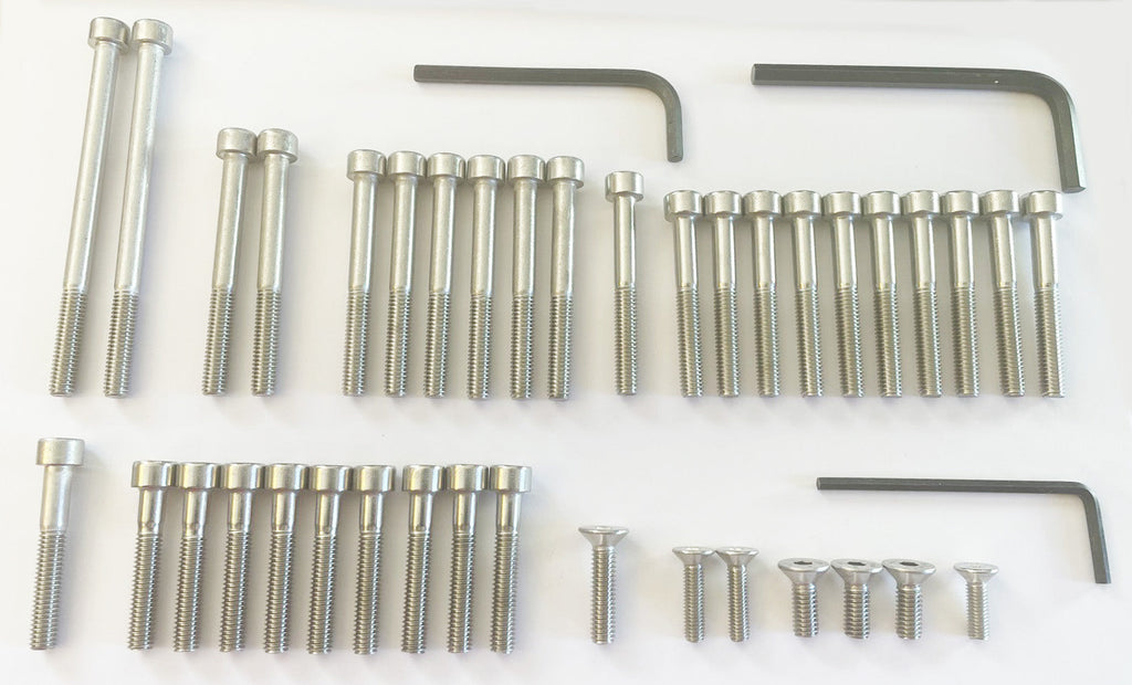 1972-75 Honda XL250 Engine Cover Bolt Set