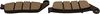Load image into Gallery viewer, 1990-91 Honda CBR1000F Friction Pads - Replaces Honda OEM 45106-MN8-671B