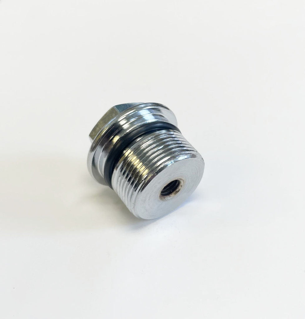 Honda CB500K CB450K CL450K Front Fork Tube Cap Bolt with O-Ring - Replaces Honda OEM 90123-323-010