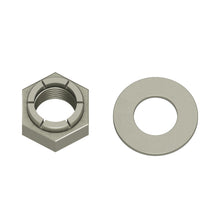 Load image into Gallery viewer, Honda CB750 CB550 CB500 CB450 Swingarm Pivot Bolt Locknut with Washer | 90354-268-000