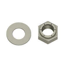 Load image into Gallery viewer, Honda CB750 CB550 CB500 CB450 Swingarm Pivot Bolt Locknut with Washer | 90354-268-000