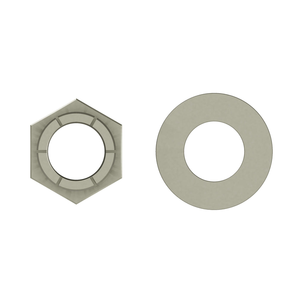 Honda CB750 CB550 CB500 CB450 Swingarm Pivot Bolt Locknut with Washer | 90354-268-000
