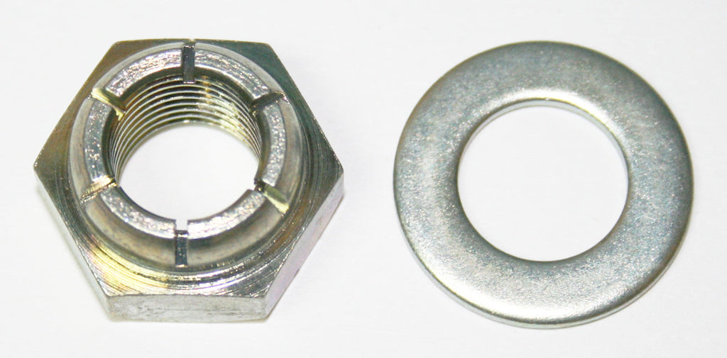 Honda CB750 CB550 CB500 CB450 Swingarm Pivot Bolt Locknut with Washer | 90354-268-000